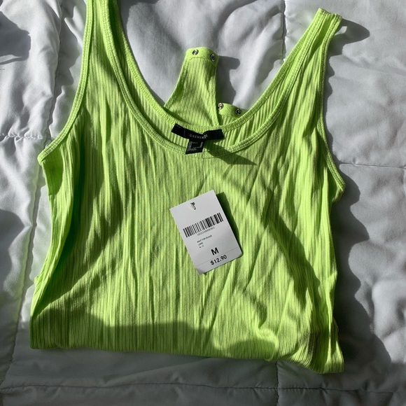 Forever 21 Tops - Green bodysuit